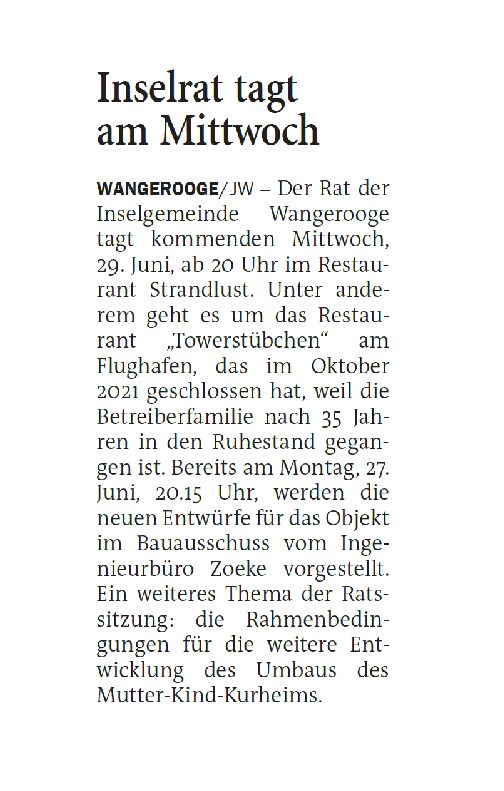23.06.2022 Jeversches Wochenblatt