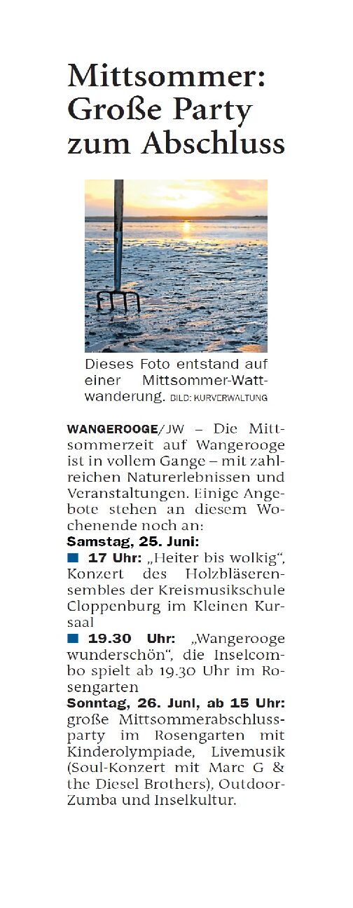 25.06.2022 Jeversches Wochenblatt