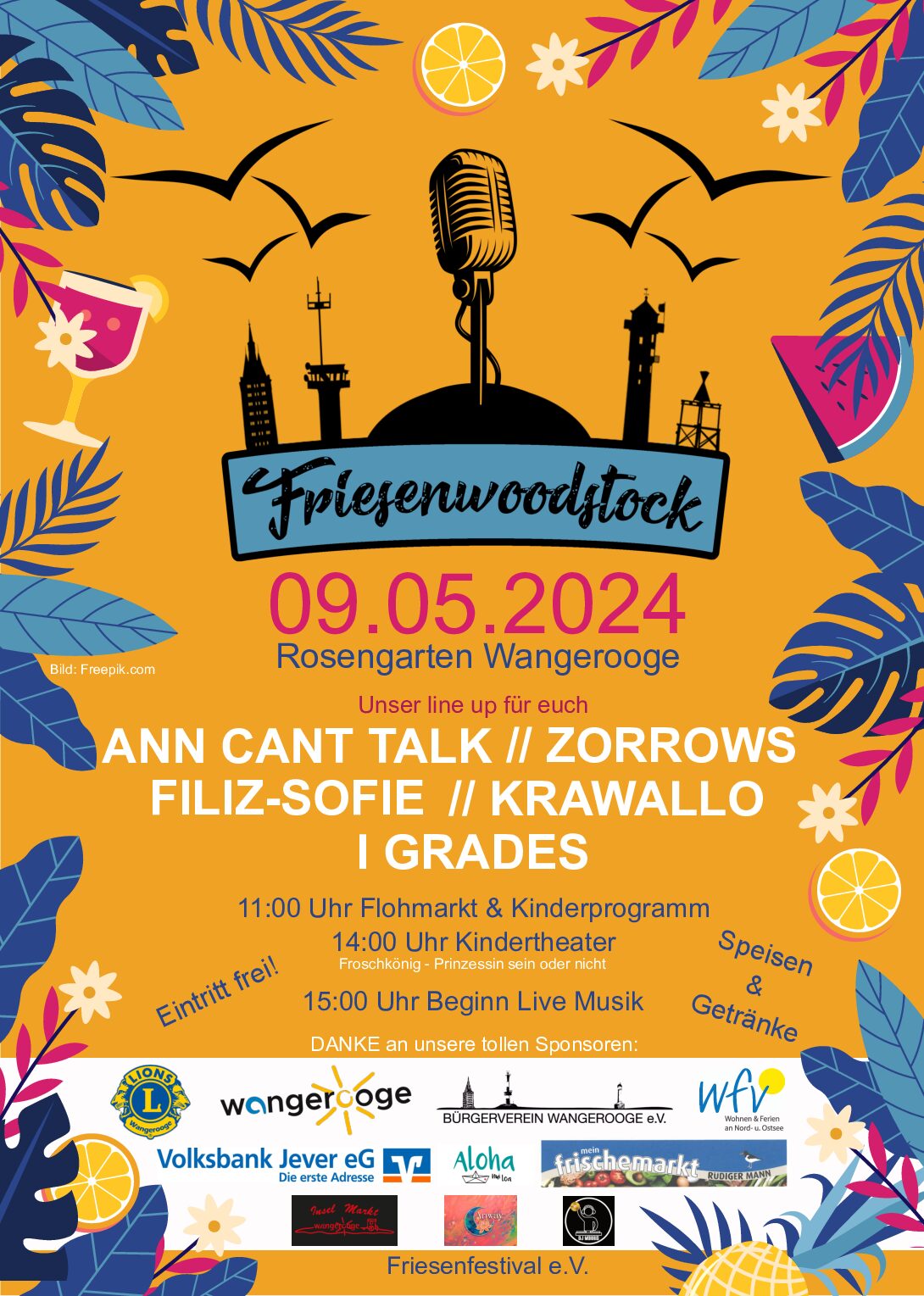 01.05.2024 “Friesenwoodstock” im Rosengarten 09.05.2024