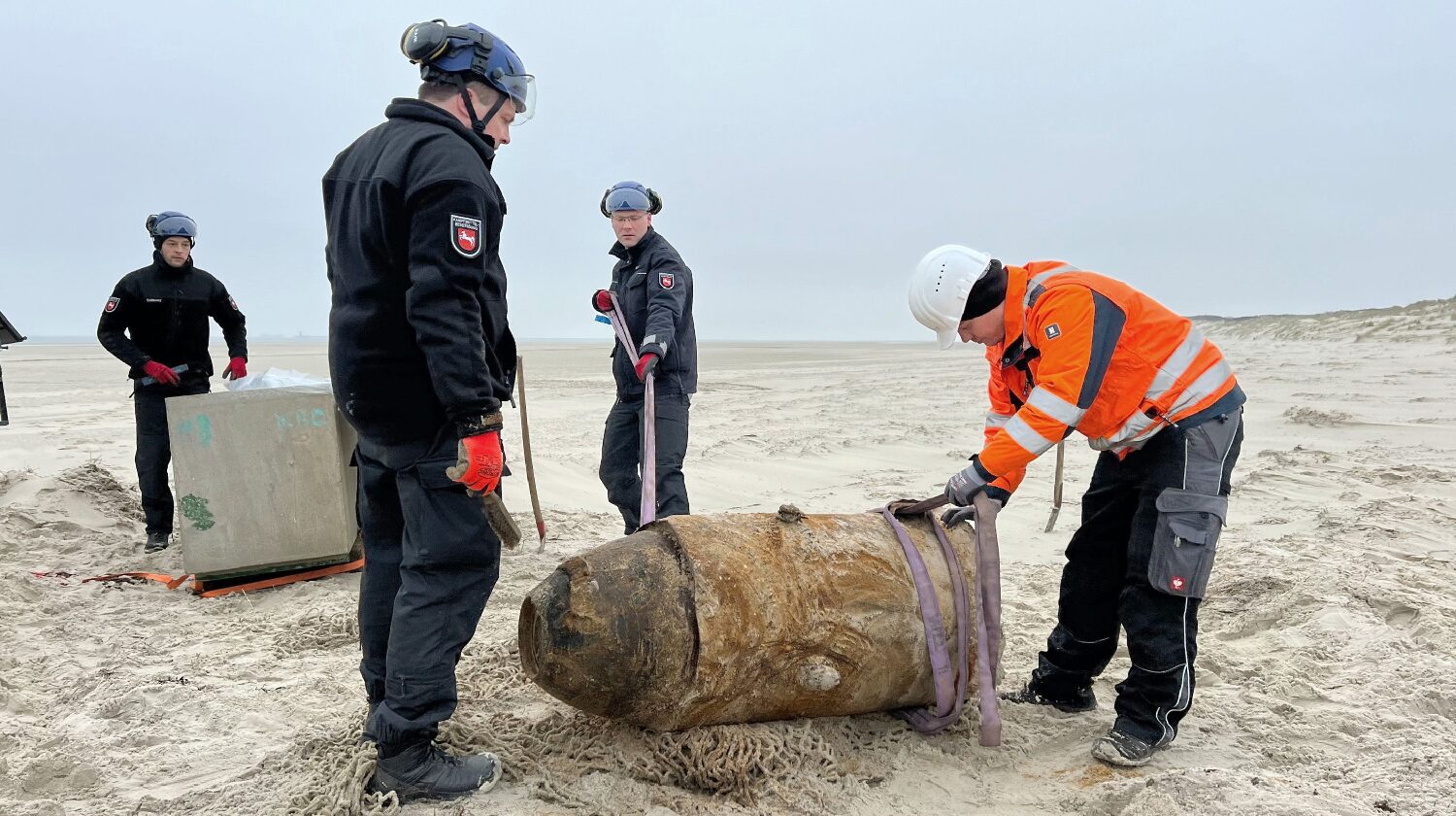 20.11.2024 Munition vor Wangerooge: NDR Kamerateam begleitet Kampfmittelsucher – “Die Nordreportage”: Dienstag, 26.11.24, 18.15 Uhr