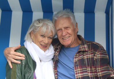 08.06.2025 Schauspielerehepaar Angelika und Robert Atzhorn der Liebe wegen nach 1975, 2006 nun 2025 zum dritten Mal auf Wangerooge