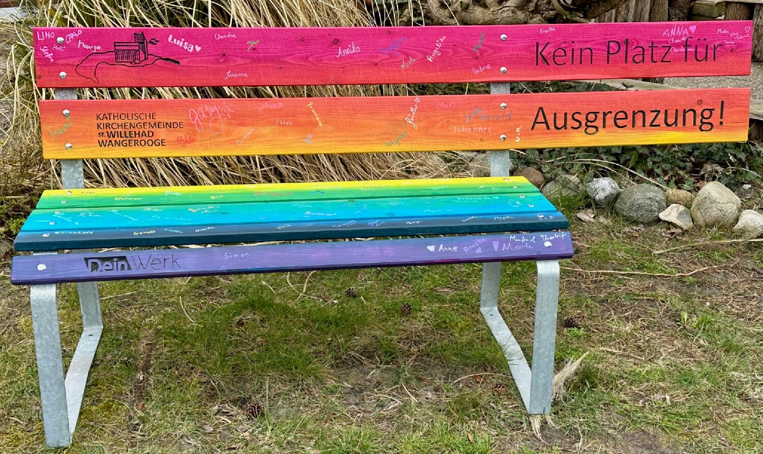 31.03.2026 kath. St.Willehad Gemeinde Wangerooge – Kein Platz für Ausgrenzung 31.03.2026 kath. St.Willehad Gemeinde Wangerooge – Kein Platz für Ausgrenzung